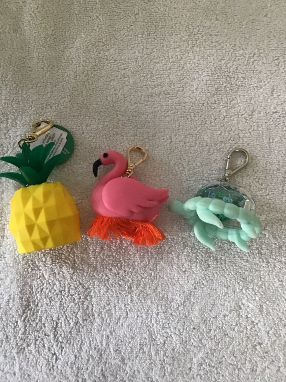 Bath & Body Works bundle of 3 hand sanitizer holders